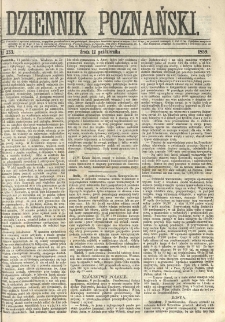 Dziennik Poznański 1859.10.12 R.1 nr233