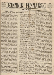 Dziennik Poznański 1862.01.08 R.4 nr5