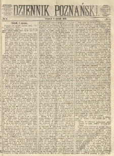 Dziennik Poznański 1862.01.09 R.4 nr6