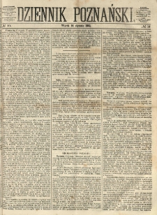 Dziennik Poznański 1862.01.14 R.4 nr10