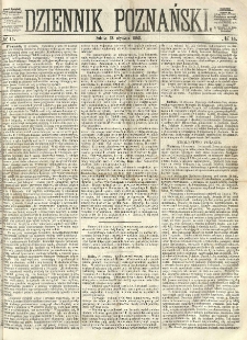 Dziennik Poznański 1862.01.18 R.4 nr14