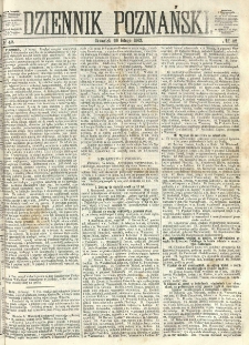 Dziennik Poznański 1862.02.20 R.4 nr42