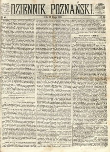 Dziennik Poznański 1862.02.26 R.4 nr47