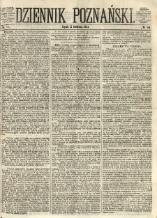 Dziennik Poznański 1862.04.11 R.4 nr84