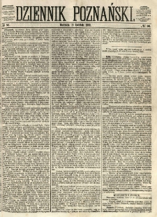 Dziennik Poznański 1862.04.13 R.4 nr86