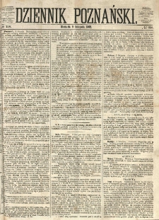 Dziennik Poznański 1862.11.09 R.4 nr258