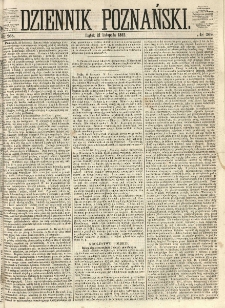Dziennik Poznański 1862.11.21 R.4 nr268