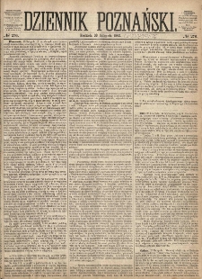 Dziennik Poznański 1862.11.30 R.4 nr276