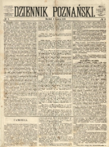 Dziennik Poznański 1863.01.04 R.5 nr3
