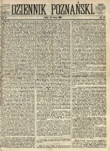 Dziennik Poznański 1863.02.27 R.5 nr47