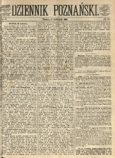 Dziennik Poznański 1863.04.17 R.5 nr87