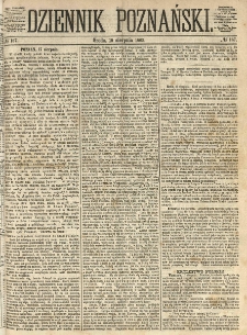 Dziennik Poznański 1863.08.19 R.5 nr187