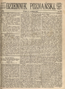 Dziennik Poznański 1863.09.11 R.5 nr206