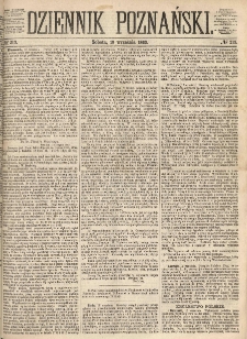 Dziennik Poznański 1863.09.19 R.5 nr213