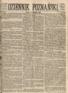 Dziennik Poznański 1863.11.11 R.5 nr258