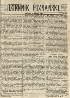 Dziennik Poznański 1863.11.15 R.5 nr262