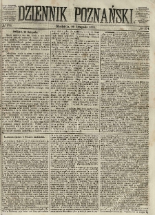 Dziennik Poznański 1863.11.29 R.5 nr274