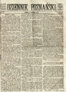 Dziennik Poznański 1863.12.05 R.5 nr279