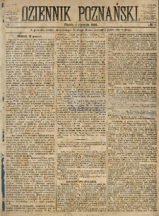 Dziennik Poznański 1864.01.01 R.6 nr1
