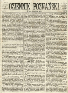 Dziennik Poznański 1864.01.09 R.6 nr6