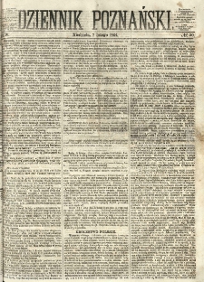 Dziennik Poznański 1864.02.07 R.6 nr30