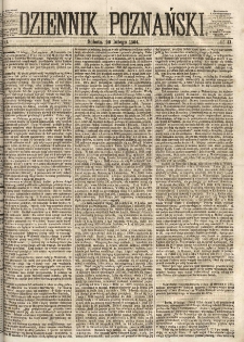 Dziennik Poznański 1864.02.20 R.6 nr41