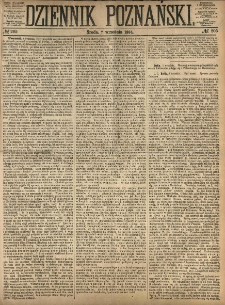 Dziennik Poznański 1864.09.07 R.6 nr205