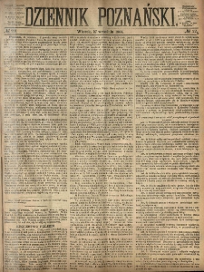 Dziennik Poznański 1864.09.27 R.6 nr221