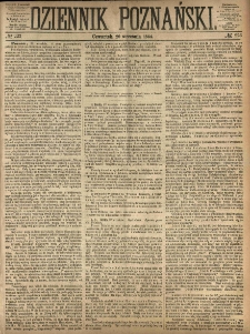 Dziennik Poznański 1864.09.29 R.6 nr223