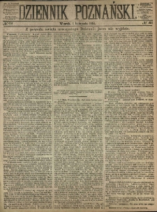 Dziennik Poznański 1864.11.01 R.6 nr251