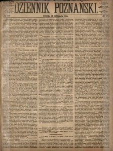 Dziennik Poznański 1864.11.19 R.6 nr266