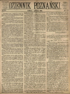 Dziennik Poznański 1864.12.03 R.6 nr278