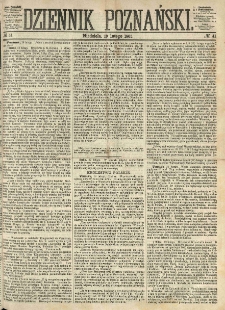 Dziennik Poznański 1865.02.19 R.7 nr41