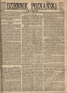 Dziennik Poznański 1865.05.17 R.7 nr112