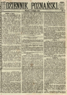 Dziennik Poznański 1865.08.01 R.7 nr173