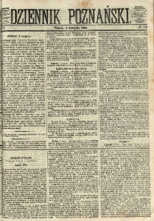Dziennik Poznański 1865.08.04 R.7 nr176