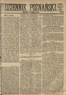 Dziennik Poznański 1865.08.06 R.7 nr178