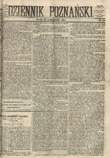 Dziennik Poznański 1865.10.25 R.7 nr244