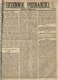 Dziennik Poznański 1865.11.26 R.7 nr271