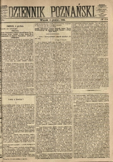 Dziennik Poznański 1865.12.05 R.7 nr278