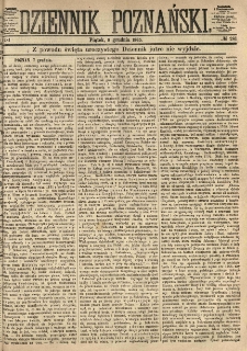 Dziennik Poznański 1865.12.08 R.7 nr281