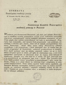 Do Szanownego Komitetu Towarzystwa Naukowej Pomocy w Powiecie