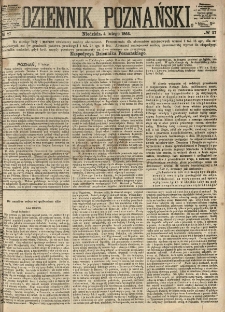 Dziennik Poznański 1866.02.04 R.8 nr27