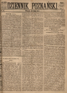 Dziennik Poznański 1866.02.20 R.8 nr40