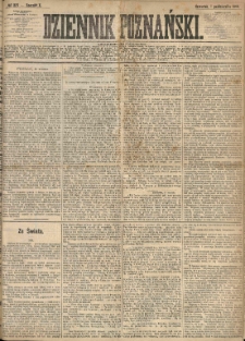 Dziennik Poznański 1868.10.01 R.10 nr225