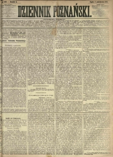 Dziennik Poznański 1868.10.09 R.10 nr232