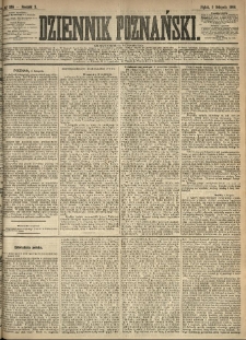 Dziennik Poznański 1868.11.06 R.10 nr256
