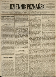 Dziennik Poznański 1872.01.18 R.14 nr13