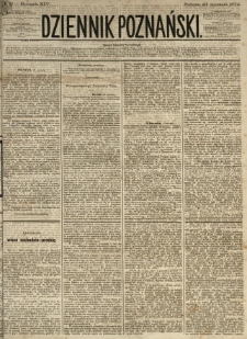 Dziennik Poznański 1872.01.27 R.14 nr21