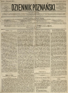 Dziennik Poznański 1872.03.20 R.14 nr65